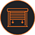 Roller shutter doors icon