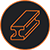 Steel beam icon